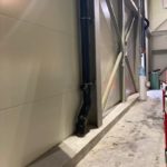 HDPE Fully Welded Rainwater Pipe Drop with Rodding Eye Welded to HDPE Pop Up
