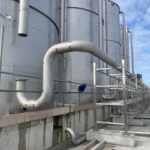 Process Stainless Steel Pipework Connection to Stainless Steel Holding Vessels